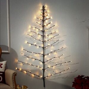 Lit LED Tree Shaped Walk Hanging